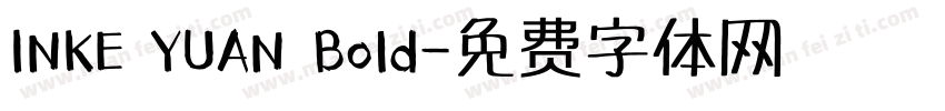 INKE YUAN Bold字体转换